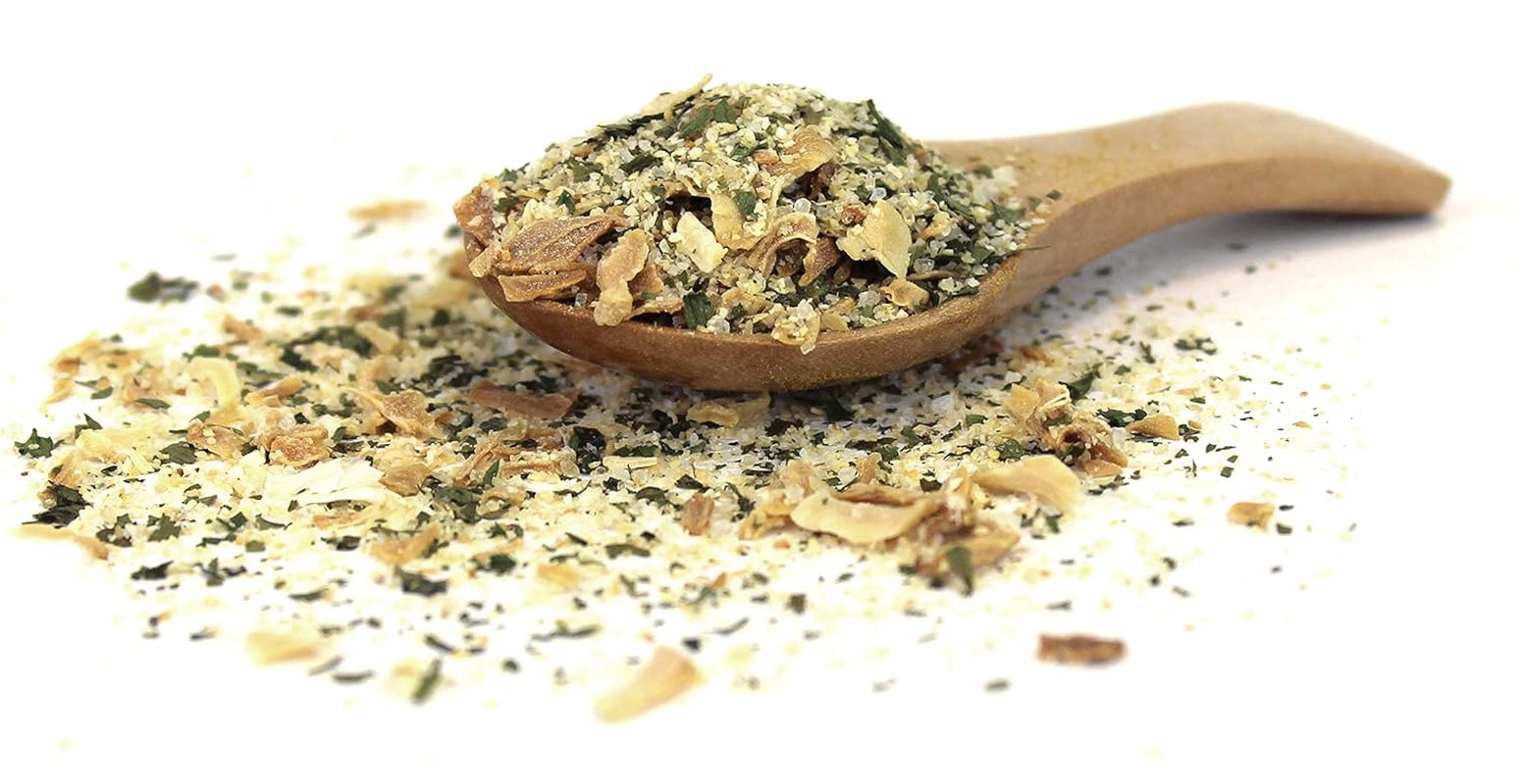 Ankerkraut "Crema agria y cebolla", Dip-Gewürzmischung para Kartoffelspalten, Brot, Fleisch oder Chips, 160 g en bolsa aromática