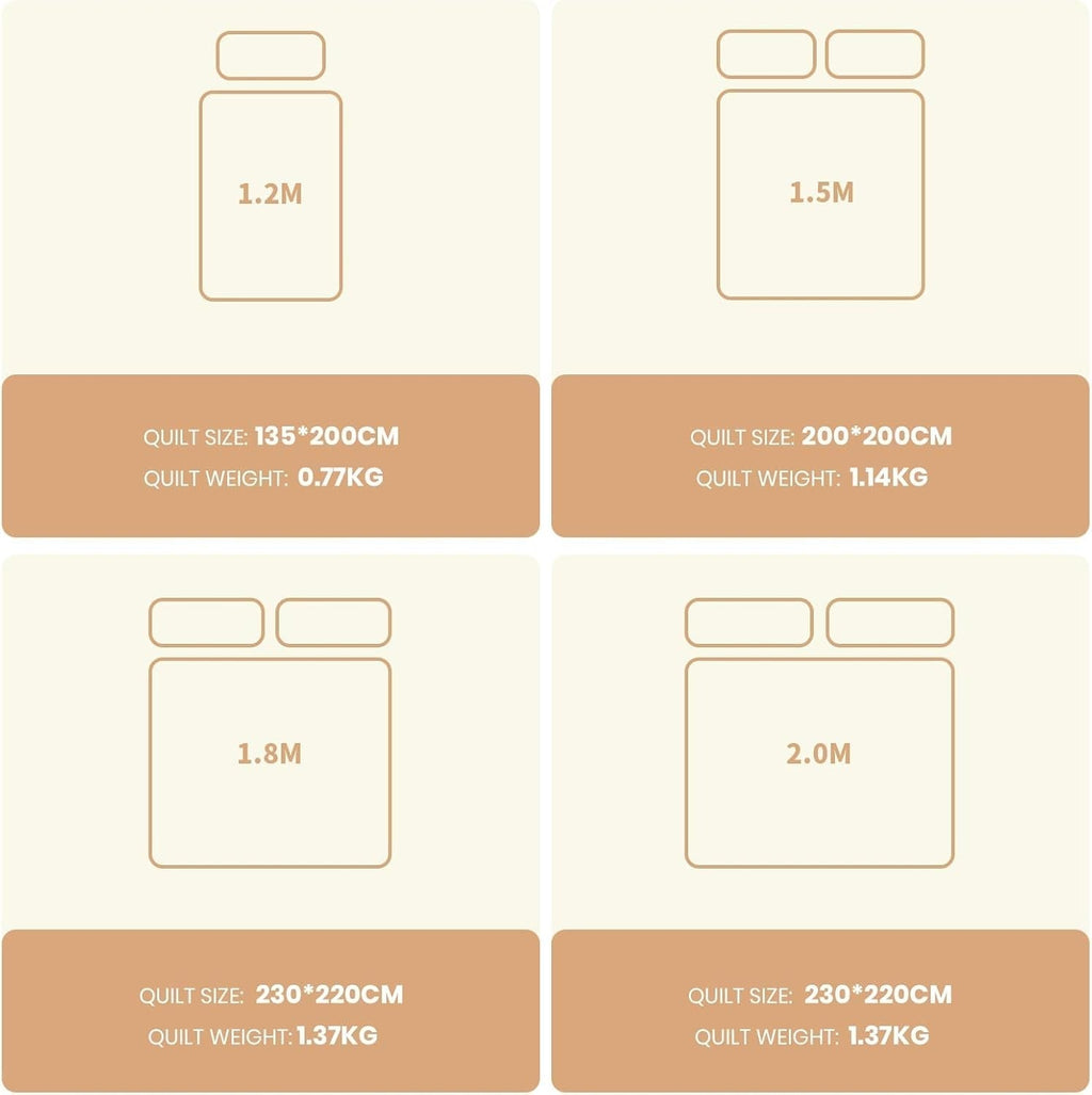 Good Nite Double Duvet, 4.5 Tog, Summer Duvet, Double Duvet, White, Quilt, Poliester, Soft And Lightweight And Machine Washable With Corner Bands (Double Bed 200 X 200 Cm) Plapumi si pilote Naty Shop