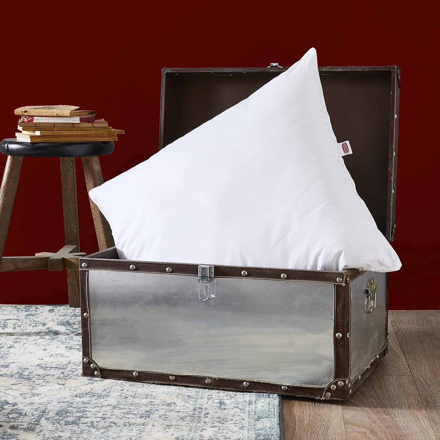 Pernă împotriva acarienilor și gândacilor de pat, 60 X 60 cm, confort mediu, pernă Multi Protect, moliciune și protecție, lavabilă la mașină la 40 °C Perne standard Naty Shop