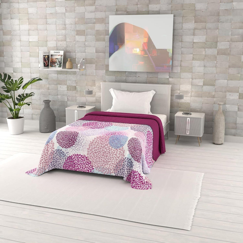 Colcha De Verano Estampada Fantasía, Relleno De Poliéster, Pétalos, 260X270Cm