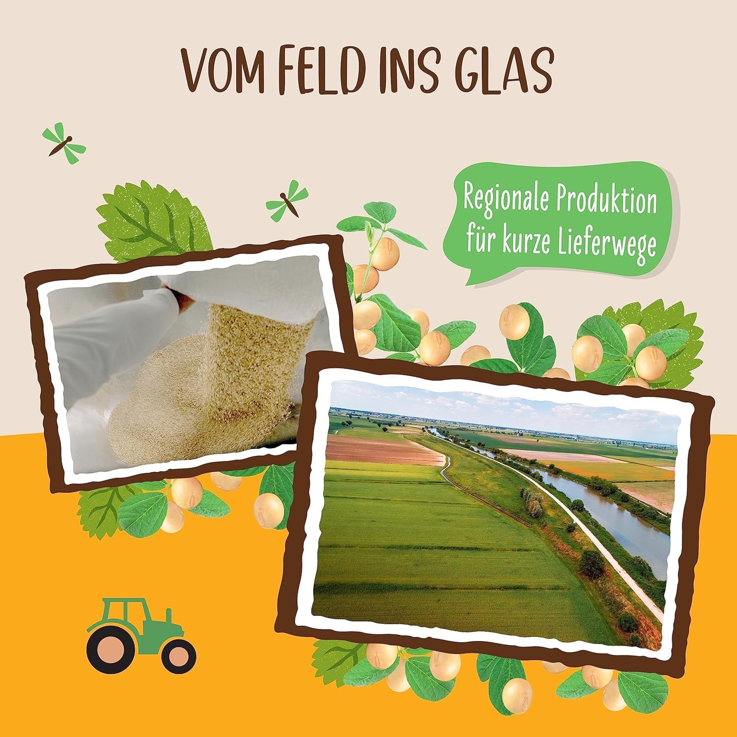 Allos Bio Sojadrink sin Zucker | Milchalternative de Soja | Bebida de soja | Bebida auf Pflanzenbasis | bebida vegana | ohne zugesetzten Zucker | vegano | sin lactosa | 1 Litro (6 Piezas)