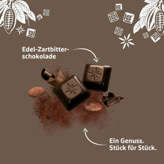 Chocolate negro Schogetten (50% cacao), 100 g