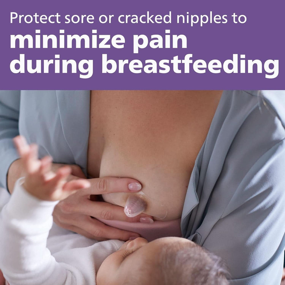 Philips Avent SCF153/03 Protector para pezones, Con caja de almacenamiento, Mediano, 2 piezas Accesorios Alimentación y Lactancia Bebe Naty Shop