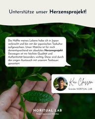 Matcha ceremonial - pudră de matcha pură din Japonia - calitate ceremonială - ceai verde matcha original - prima recoltă - 100% natural și testat în laborator