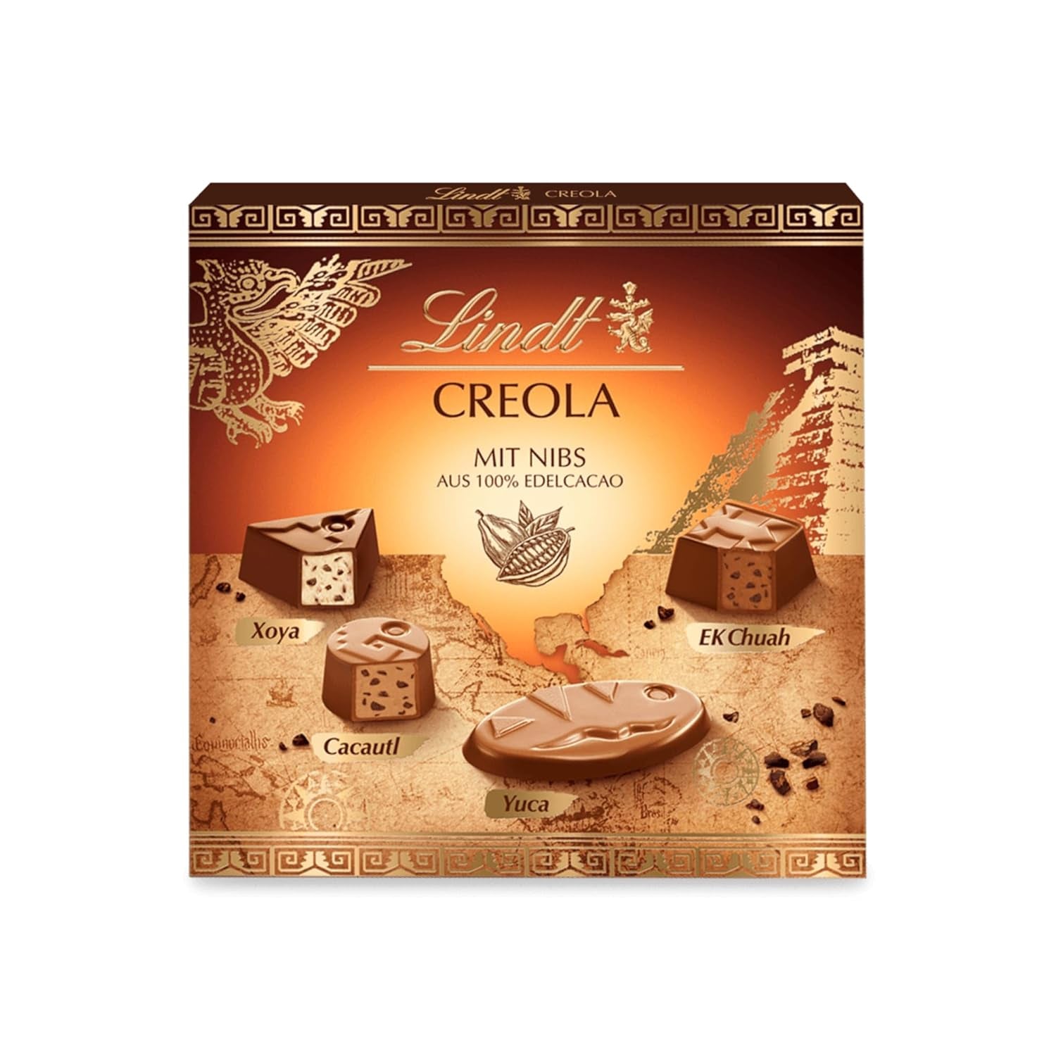 Lindt Schokolade - Creola Pralinés, 100 grame Bomboane de Ciocolata Naty Shop Default Title