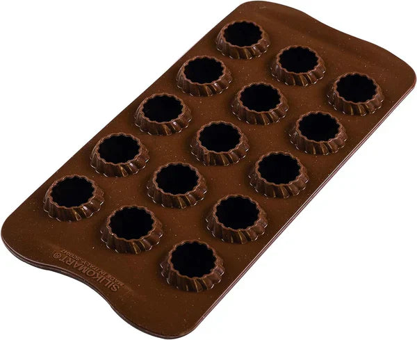 Silikomart 199384, Molde 3D para chocolate con llamas