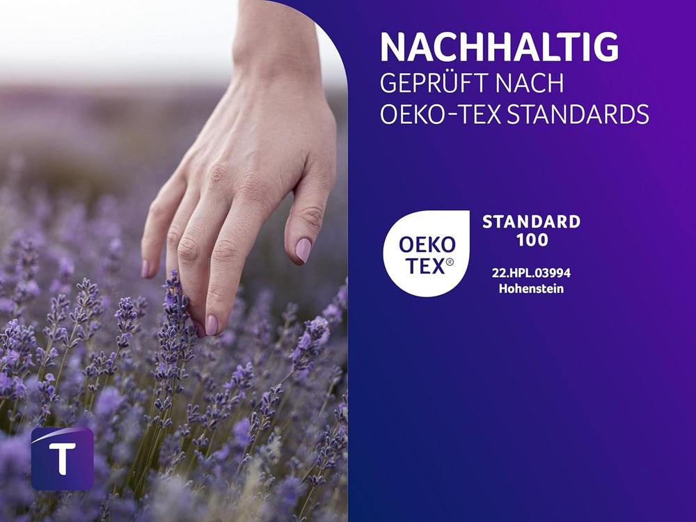 Pernă ortopedică pentru spate/lombare Traumnacht cu miez din spumă vâscoelastică și husă din microfleece prietenoasă cu pielea, certificată Öko-Tex, produsă conform standardelor germane de calitate