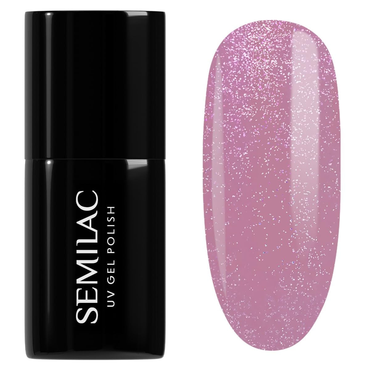 Esmalte de uñas UV Semilac Hybrid 319 Shimmer Dust Pink 7ml
