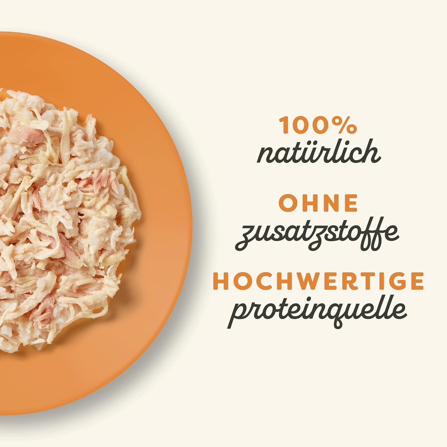 Applaws 100% natürliches Nassfutter für Katzen, Hühnerbrust mit Thunfischfilet in Brühe - Packung mit 12 x 70g Beuteln