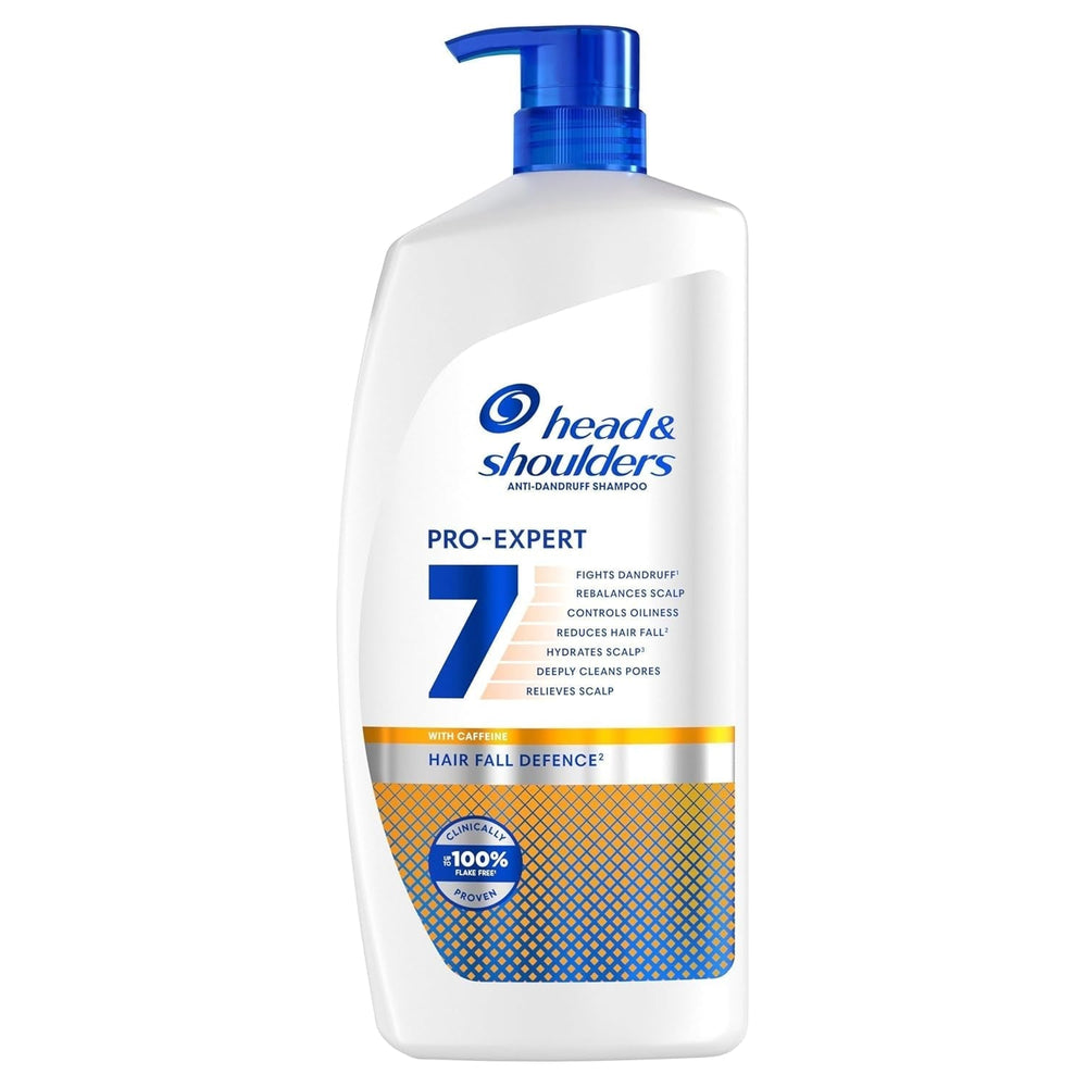 Head & Shoulders PRO-EXPERT 7 Șampon anti-mătreață îmbogățit cu cafeină Duș și baie Head & Shoulders 800 ml 800 ml