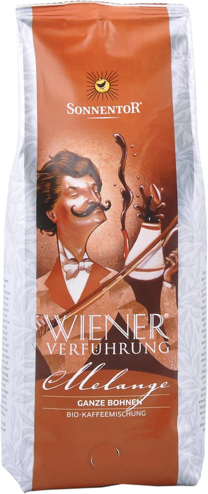 Cafea boabe întregi organice Melange (6 x 500g)