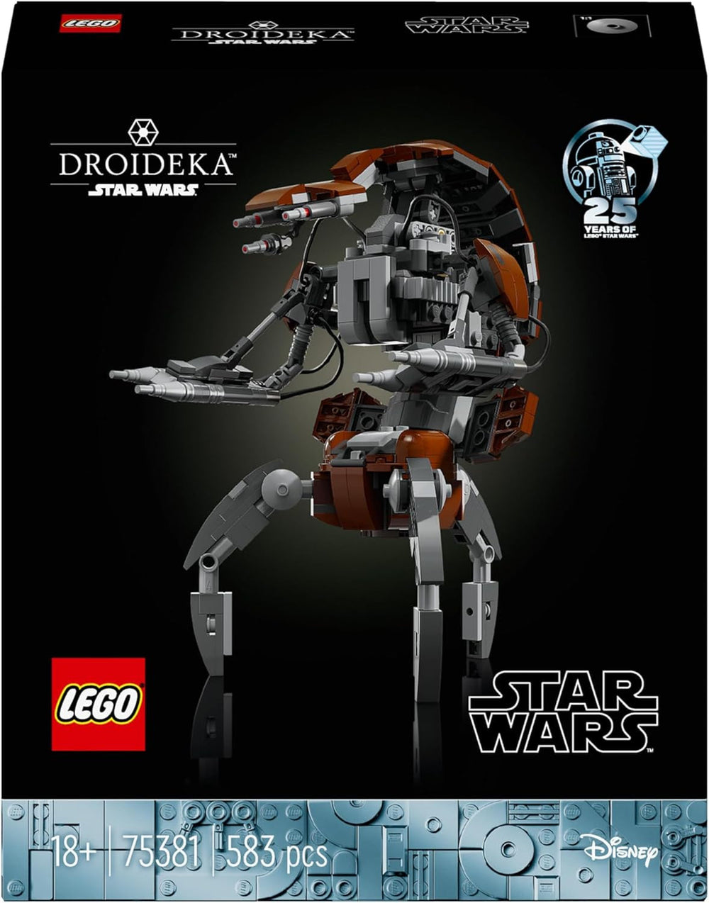 LEGO Star Wars Droideka Set, kit de modelo de droide para adultos, decoración de escritorio, coleccionable, idea de regalo para hombres y mujeres 75381 Juegos de construcción Besuche den LEGO-Store