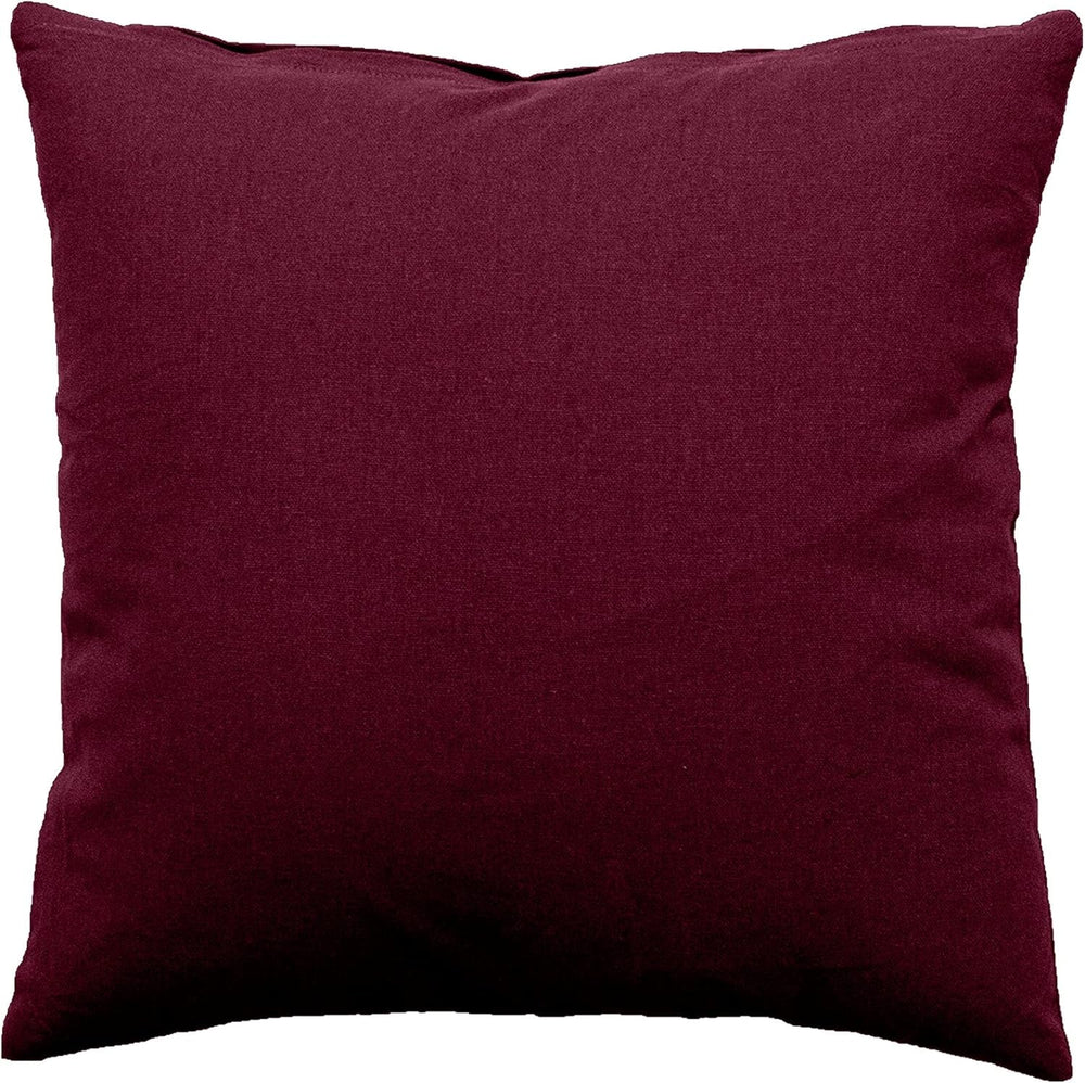 Edredón con 4 bolitas, yute, 90 X 190 Cm, arcilla, 2007AGCHLJT090190, 90 X 190 Cm Edredones y colchas Naty Shop Rojo burdeos