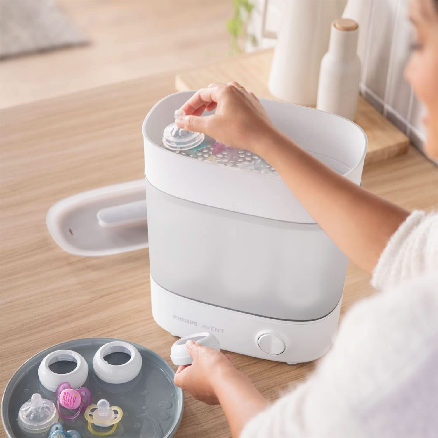 Sacaleches eléctrico Philips Avent, set de regalo Alimentación y Accesorios Lactancia Tienda Bebe Naty