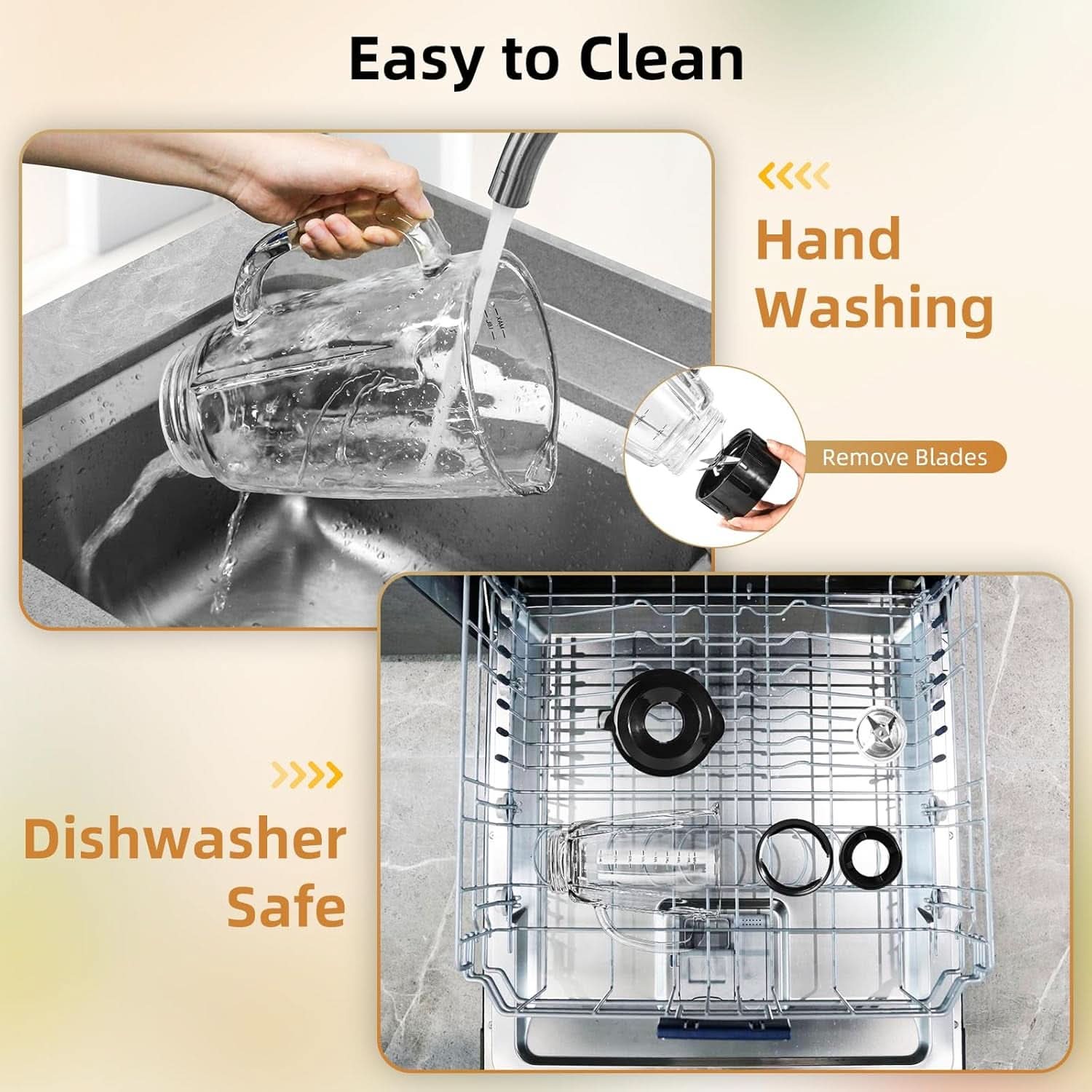 Uten Batidora con base 2L, 1800 W Batidora Hochleistungsmixer, Pulse Und 5 Geschwindigkeiten, Edelstahlgehäuse, 6 Klingen, Macht Milchshake-Smoothies, Mahlbare Kaffeebohnen Mother and Child Naty Shop