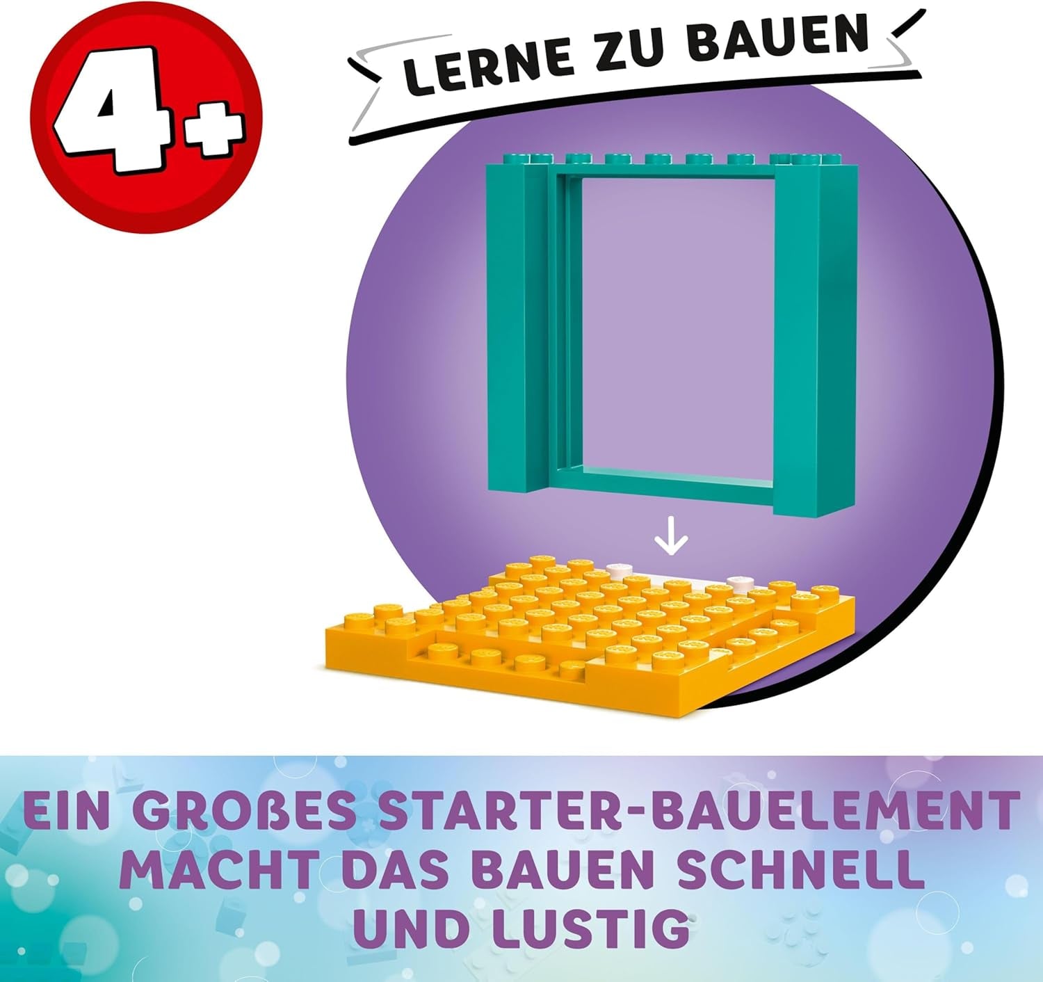 LEGO 4+ Casa de muñecas de Gabby: Diversión artesanal con caja para bebé, juego de rol, juego de manualidades y artes creativas para niñas y niños de 4 años, casa de juguete modelo 10795 Juegos de construcción Beuche den LEGO-Store