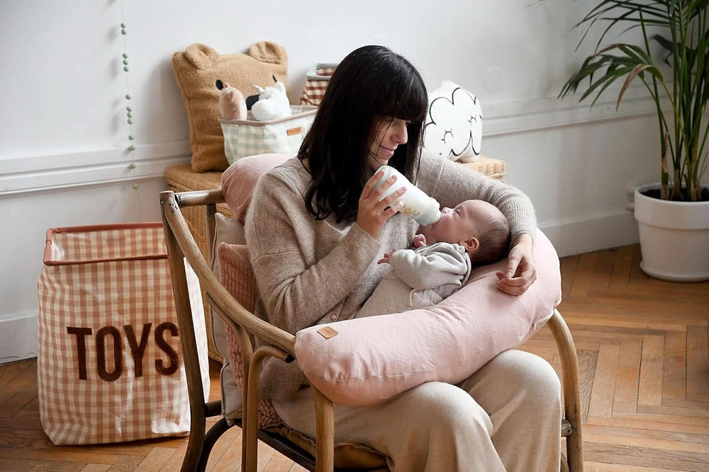 BÉABA, Big Flopsy, almohada multifuncional para lactancia Accesorios Alimentación y Lactancia Tienda Bebe Naty