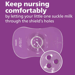 Philips Avent SCF153/03 Protector para pezones, Con caja de almacenamiento, Mediano, 2 piezas Accesorios Alimentación y Lactancia Bebe Naty Shop