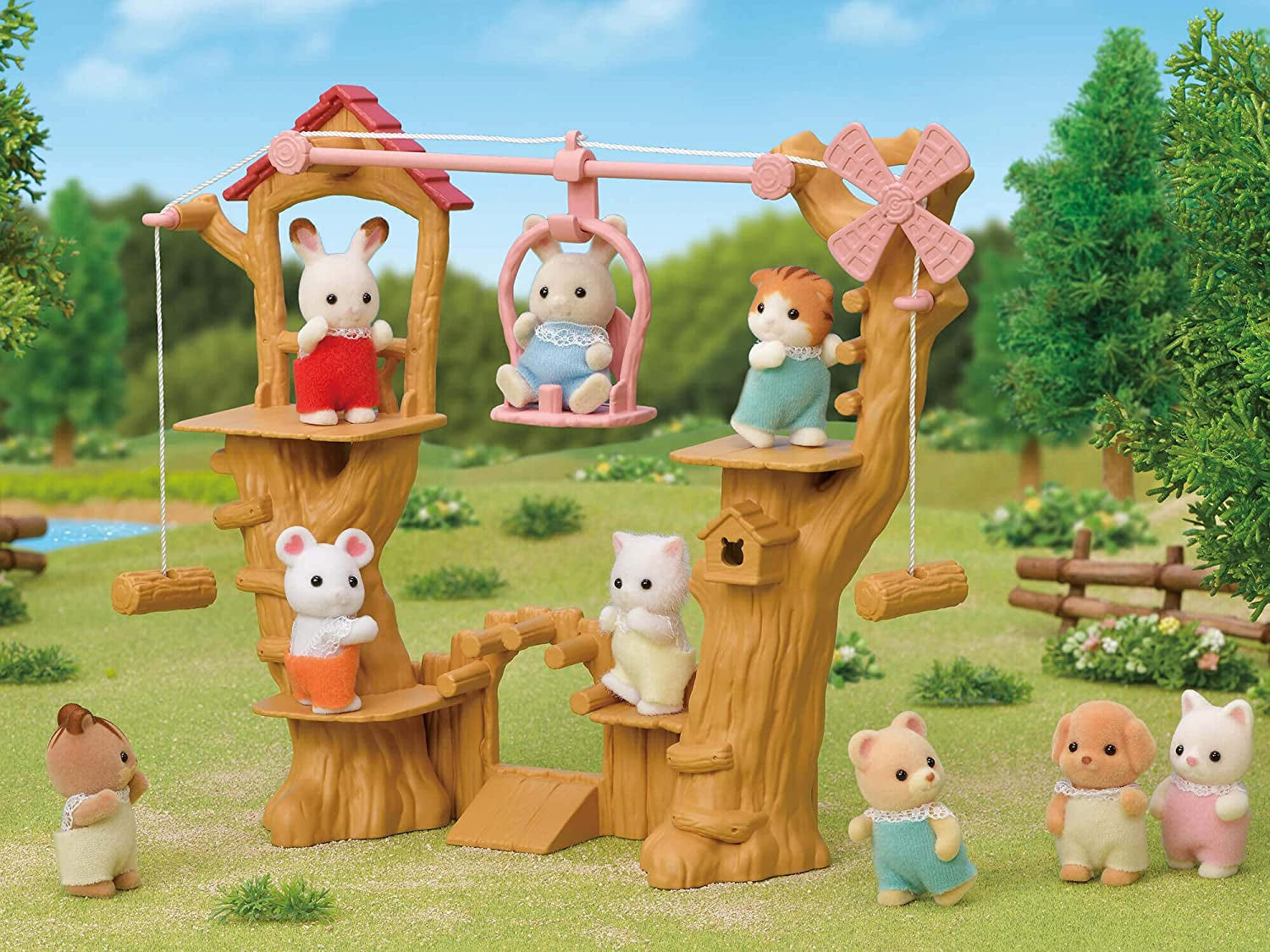 Sylvanian Families 5452 Teleférico para Bebés - Casa de Muñecas Muñecas Naty Shop