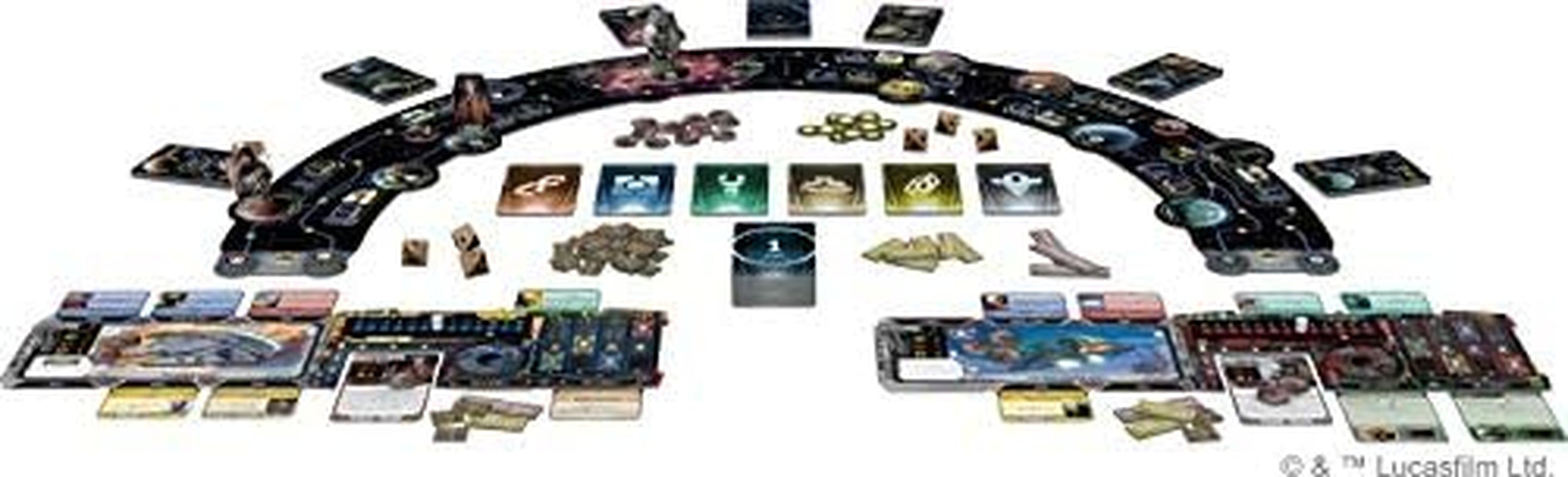 Fantasy Flight Games, Star Wars: Outer Rim, Expertenspiel, Brettspiel, 1-4 Spieler, Ab 14+ Jahren, 120+ Minuten, Deutsch