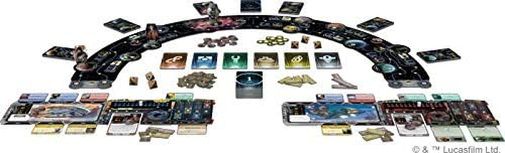 Fantasy Flight Games, Star Wars: Outer Rim, Expertenspiel, Brettspiel, 1-4 Spieler, Ab 14+ Jahren, 120+ Minuten, Deutsch