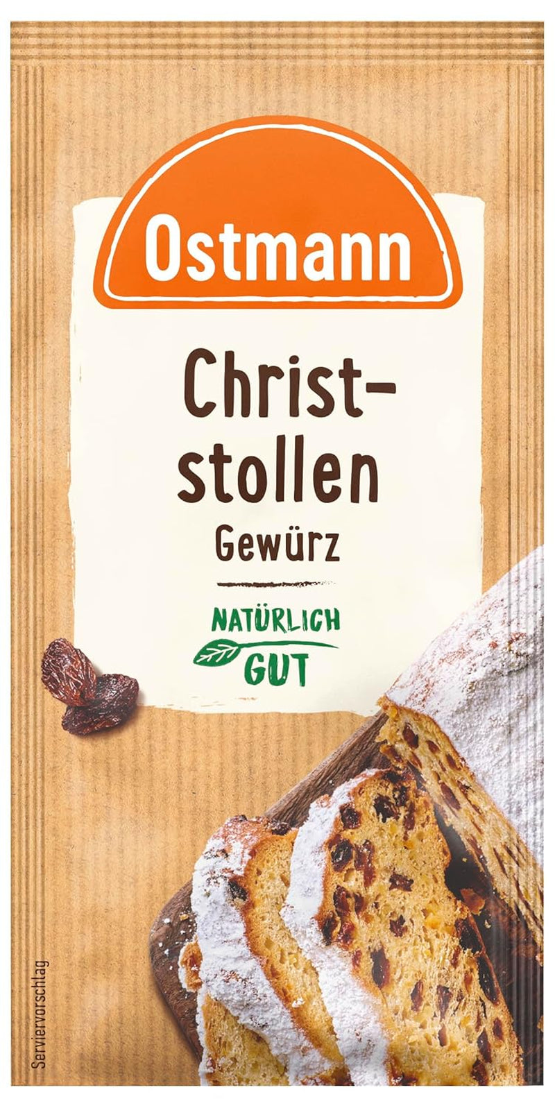 Ostmann Gewürze – Glühwein-Gewürz, Gewürzmischung für Glühwein, Punsch, Feuerzangenbowle & Kinderpunsch, ideal para el invierno y la Navidad, vegano, 12 g (1er paquete)