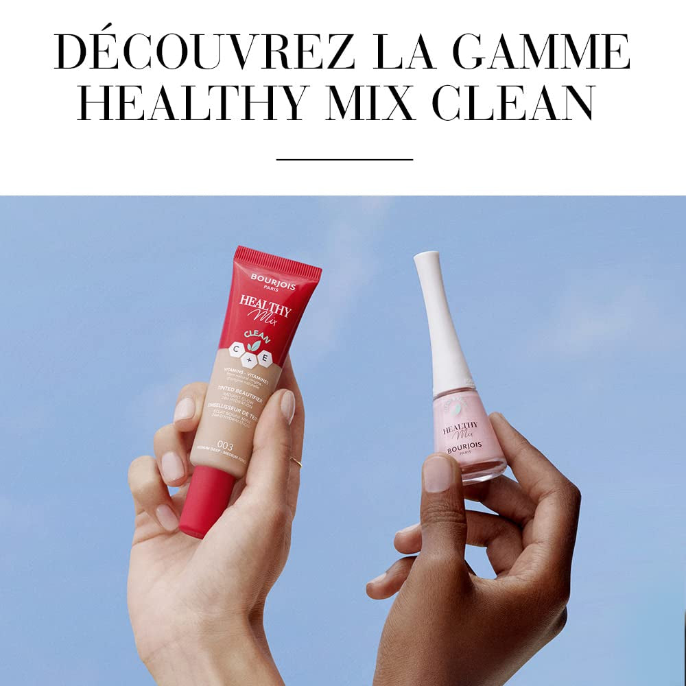 Bourjois - Esmalte de uñas Healthy Mix Clean – 300 GRENAT'DDICTIVE