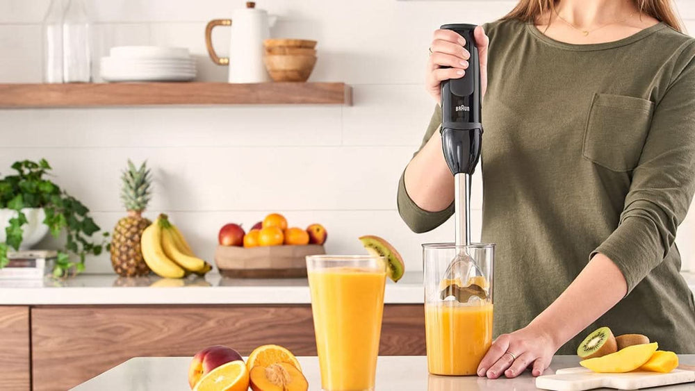 Braun Household Multiquick 5 MQ 5237 BK Batidora amasadora 0,5 L Batidora amasadora Schwarz 1000 W Cocina Naty Shop