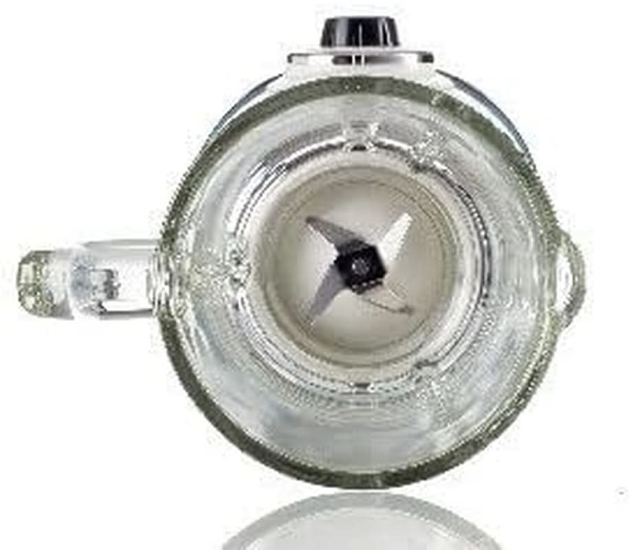 Ariete Vintage 583 Batidora de vaso, batidora multifunción retro con 4 grifos, 4 geschwindigkeiten + función de pulso, función de triturador de hielo, 1,5 litros de capacidad, 1000 W, Green Kitchen Naty Shop