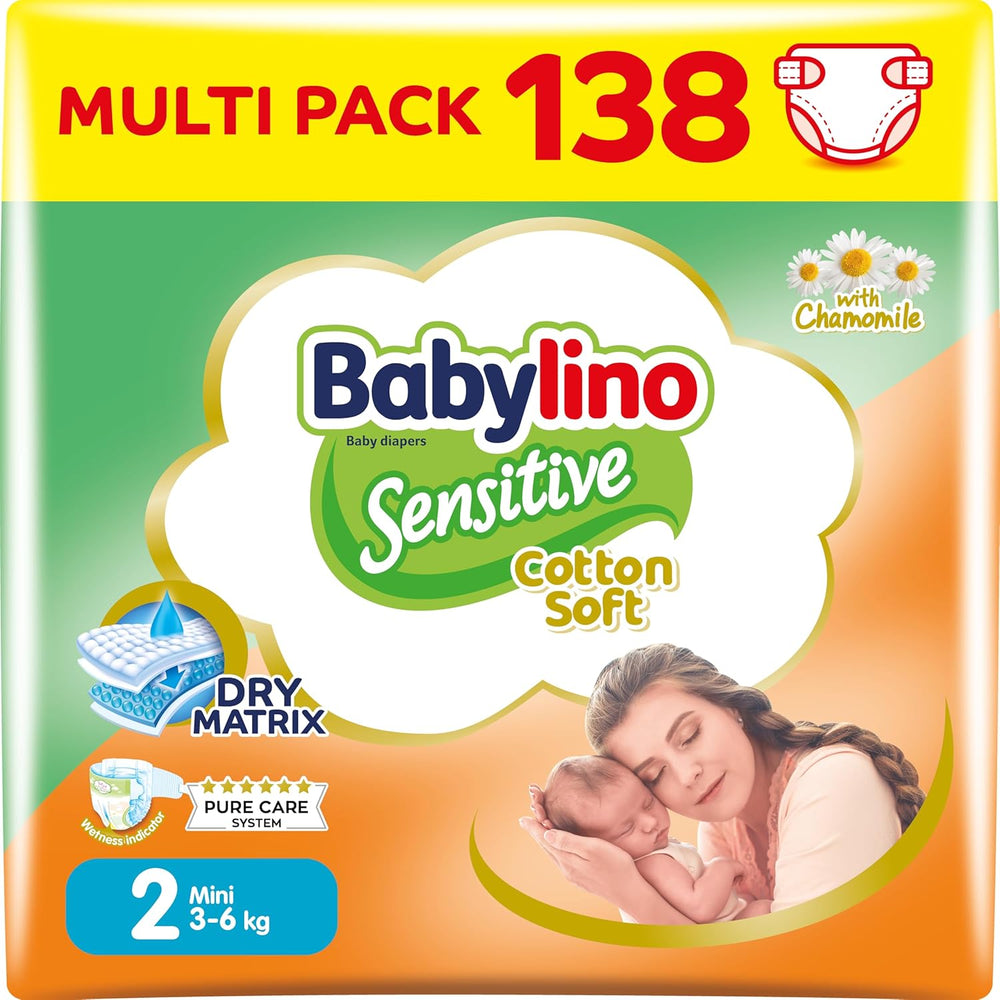 Pañales para bebés sensibles, talla 7, extra grande plus (+15 kg), 14 piezas