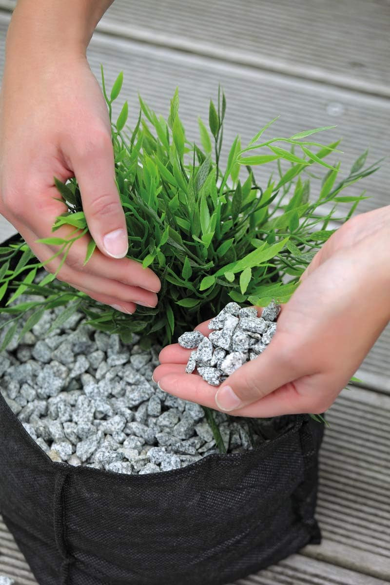 Coș de plantare textil pătrat OASE 51203, capacitate 30,27 l - pentru plante acvatice, plantare în iaz, facilitează pregătirea pentru iarnă, fixare sigură pe fundul iazului