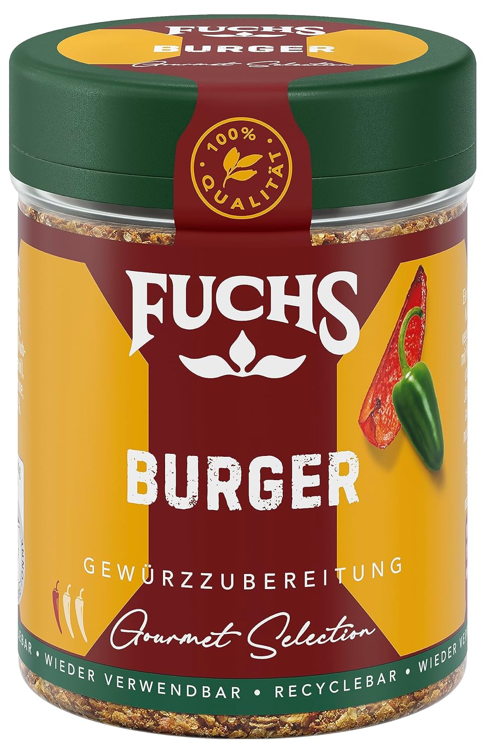 Mezcla de condimentos para hamburguesas Fuchs: sabor intenso para las hamburguesas
