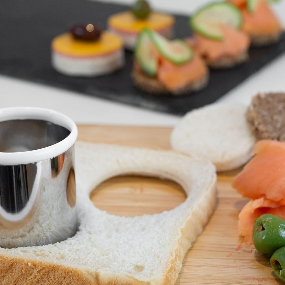 Set de forme pentru biscuiți Lurch 10560 din oțel inoxidabil, 6 piese, pentru decupare, drapare și porționare