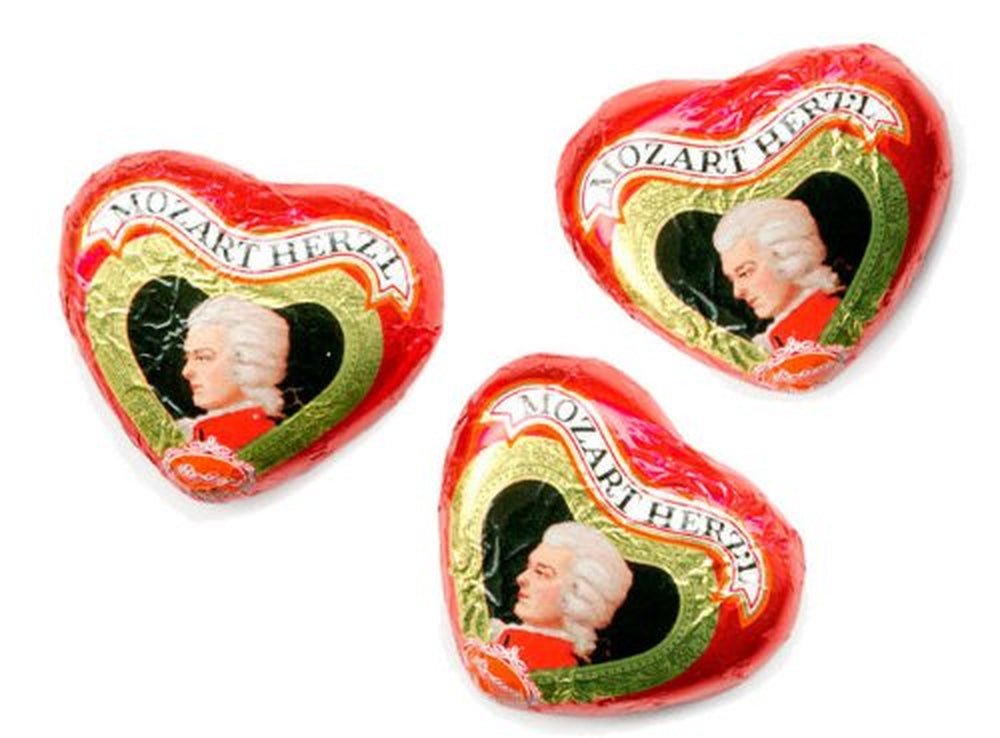 Praliné Reber Mozart Herzl, 80 g