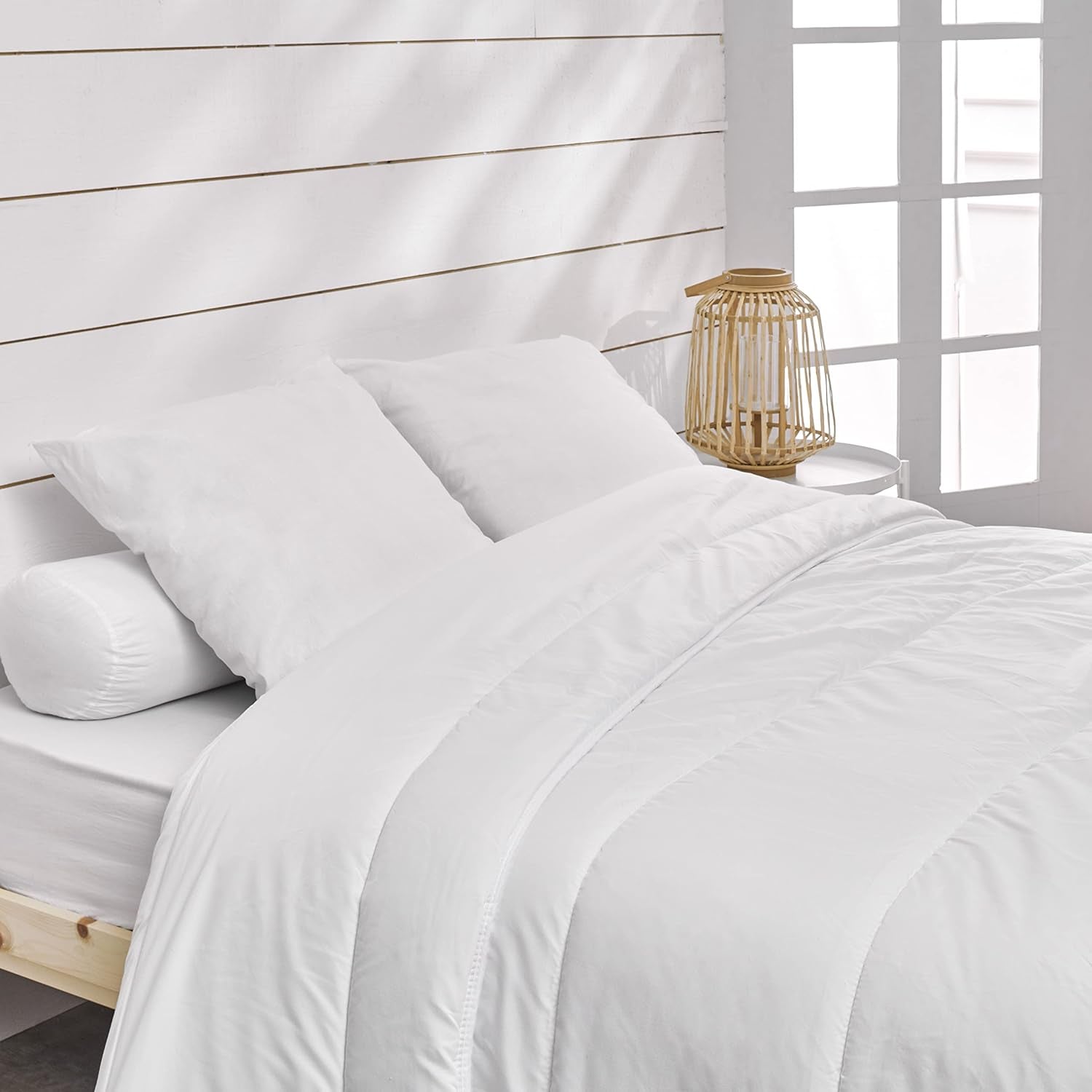 Bleu Câlin Edredón ligero de verano 140X200Cm cama individual Tratamiento antiácaros Sanitized Edredones y edredones Naty Shop