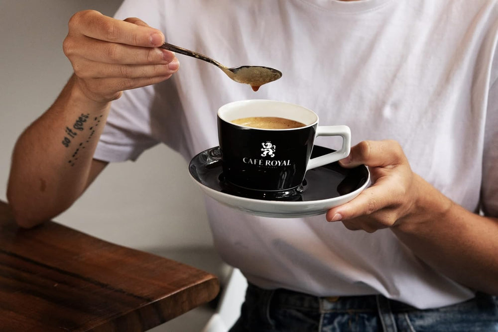 Espresso Forte 36 Kapseln für Nespresso Kaffee Maschine - 8/10 Intensität - UTZ-zertifiziert Kaffeekapseln aus Aluminium (Packung mit 3)