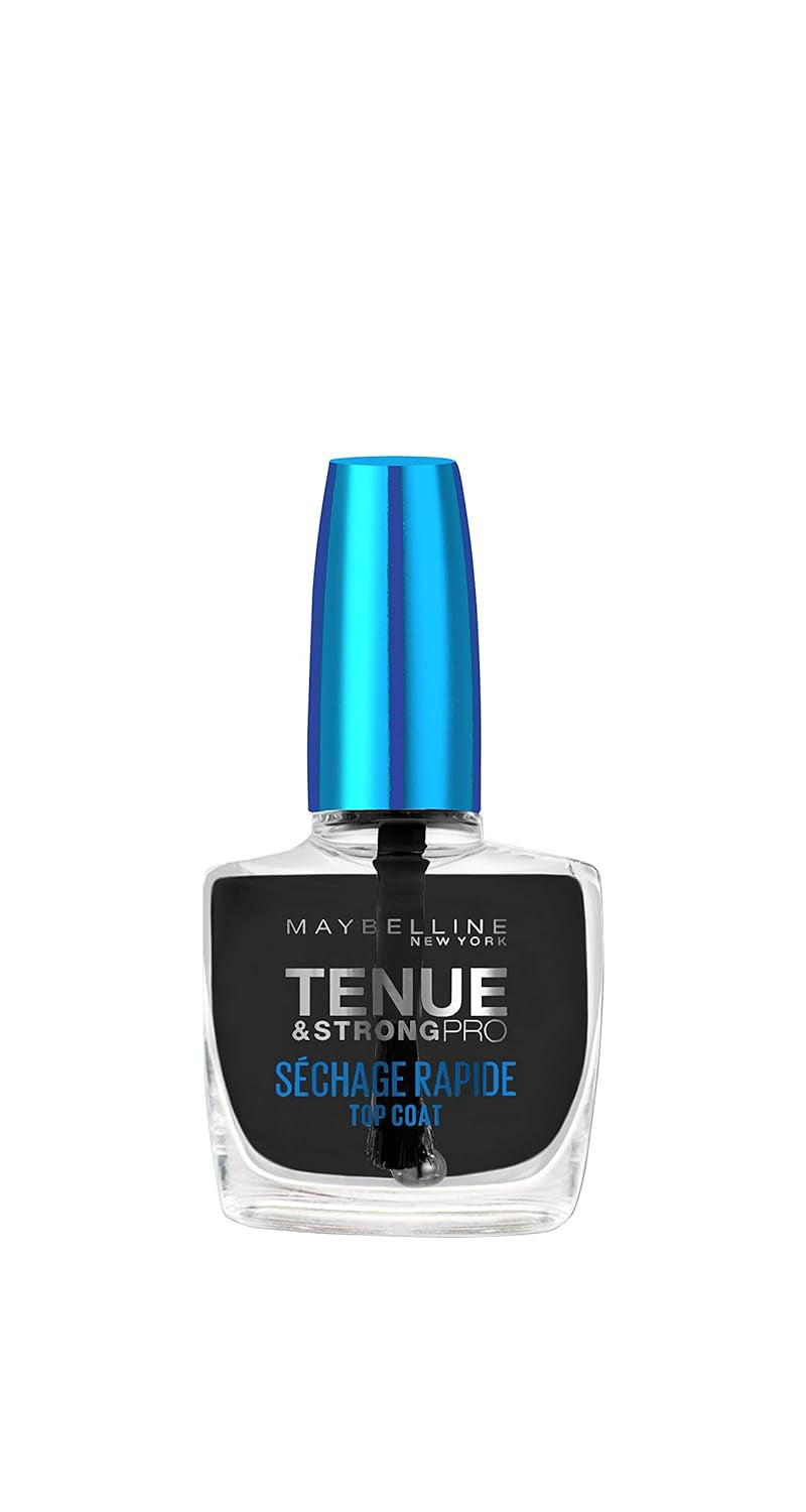 Esmalte de uñas Maybelline New York, top coat de larga duración y secado rápido