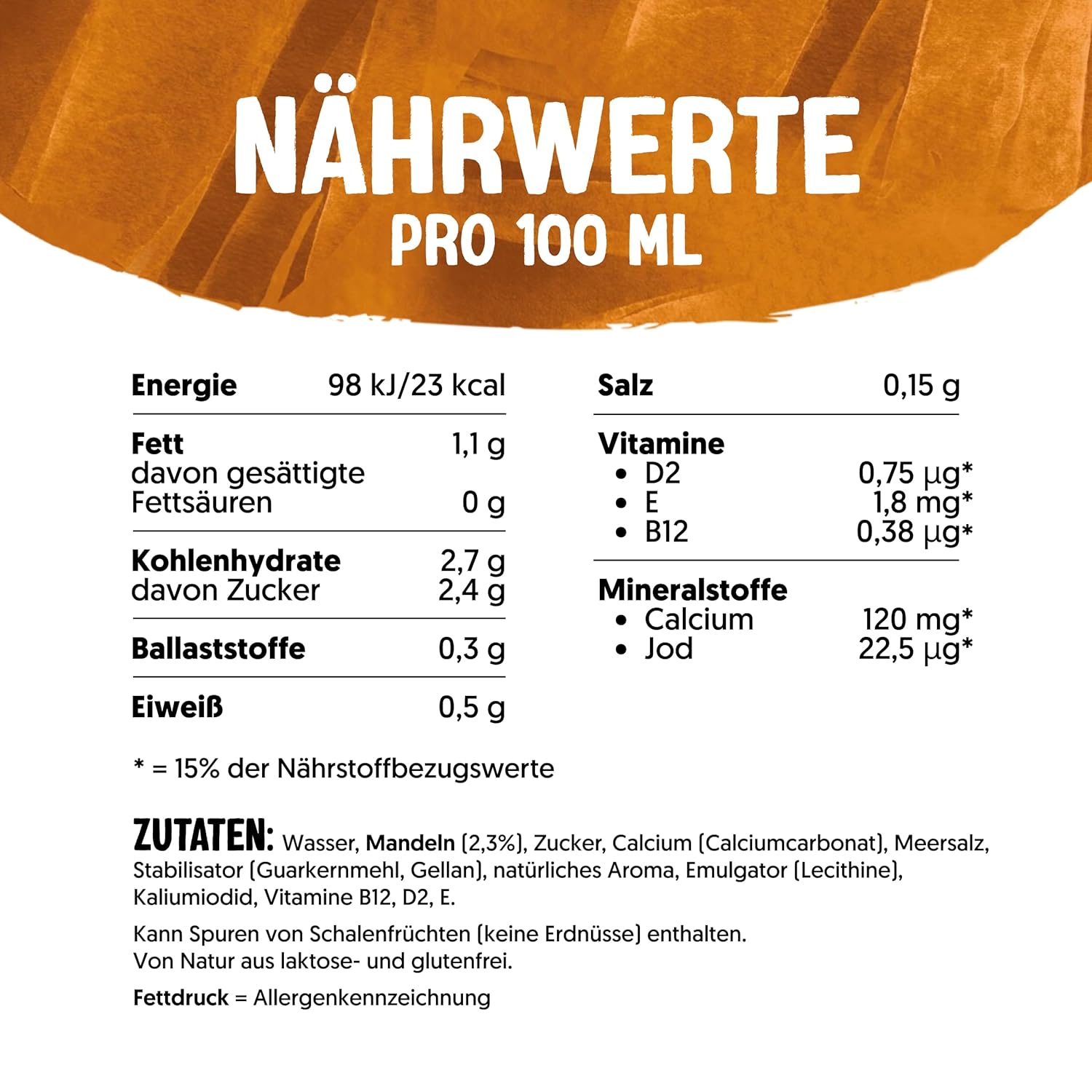 Alpro Mandeldrink Sin Azúcar - Fuente De Calcio Y Vitaminas