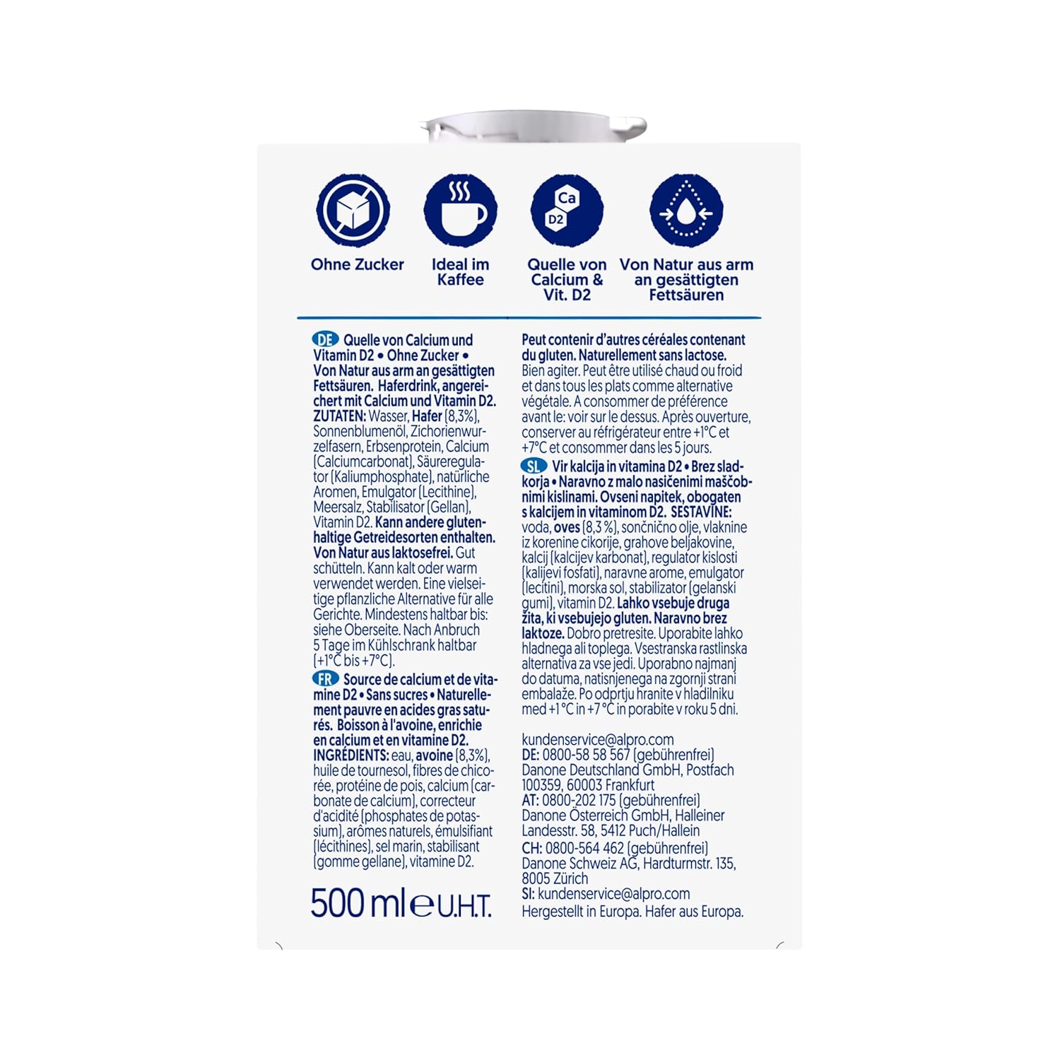 Alpro Esto No Es Leche 3,5% - Vegano Sin Leche - Alto en Calcio