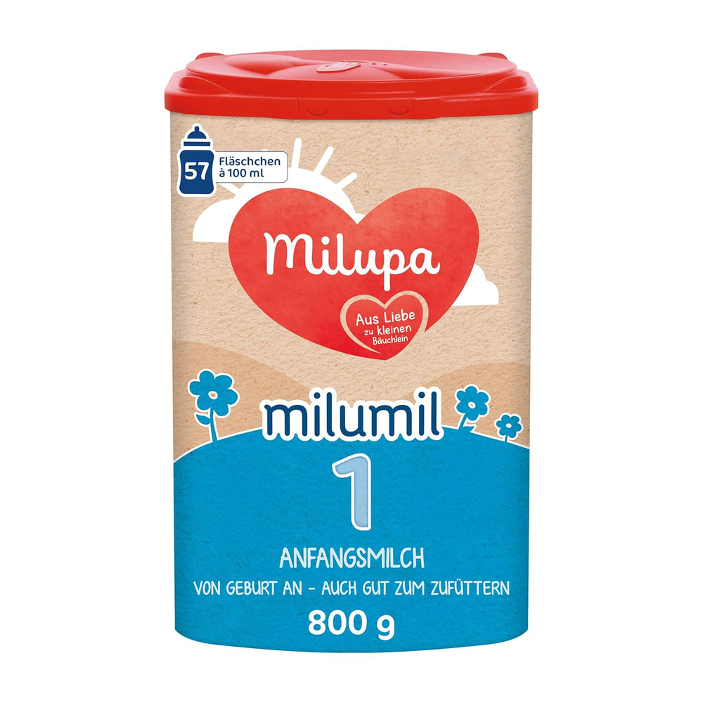 Milupa Milumil Pre, Leche en polvo para bebés - Con nutrientes importantes y sin aceite de palma - 800 g Naty Shop 800 gramos Milumil 1