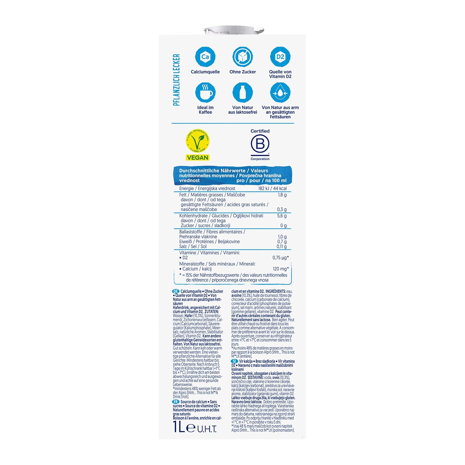 Alpro Esto No Es Leche 3,5% - Vegano Sin Leche - Alto en Calcio
