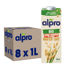 Alpro Bio Haferdrink Sin Azúcar - Bebida vegetal con avena