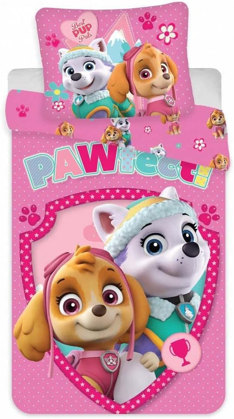 Set de lenjerie de pat pentru copii, Paw Patrol, bumbac Lenjerie de pat - copii Naty Shop Default Title