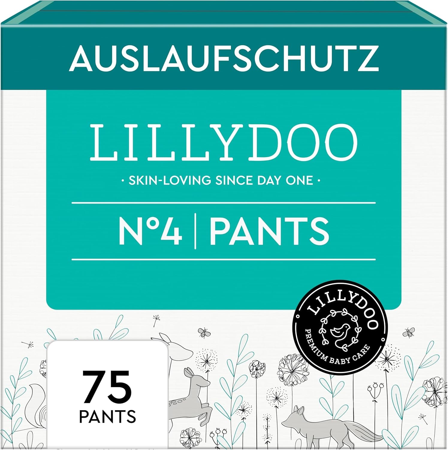 LILLYDOO Pantalones Skin Friendly Talla 5 (12-17kg) Caja Mensual (105 Piezas)