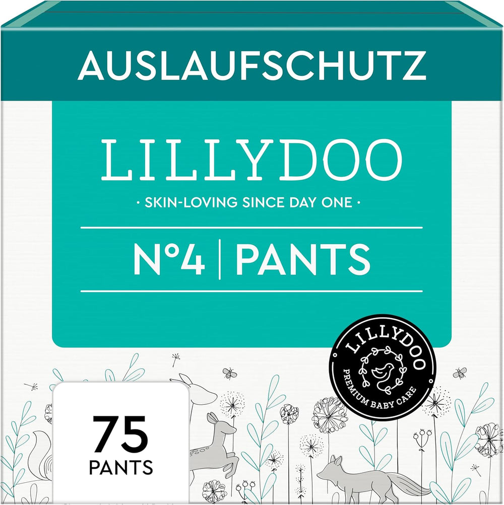 LILLYDOO Pantalones Skin Friendly Talla 5 (12-17kg) Caja Mensual (105 Piezas)