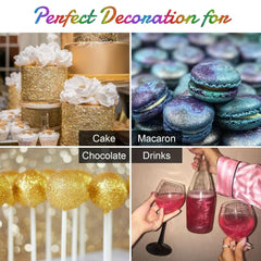 Purpurina comestible para bebidas, 4 gramos Glitter Naty Shop