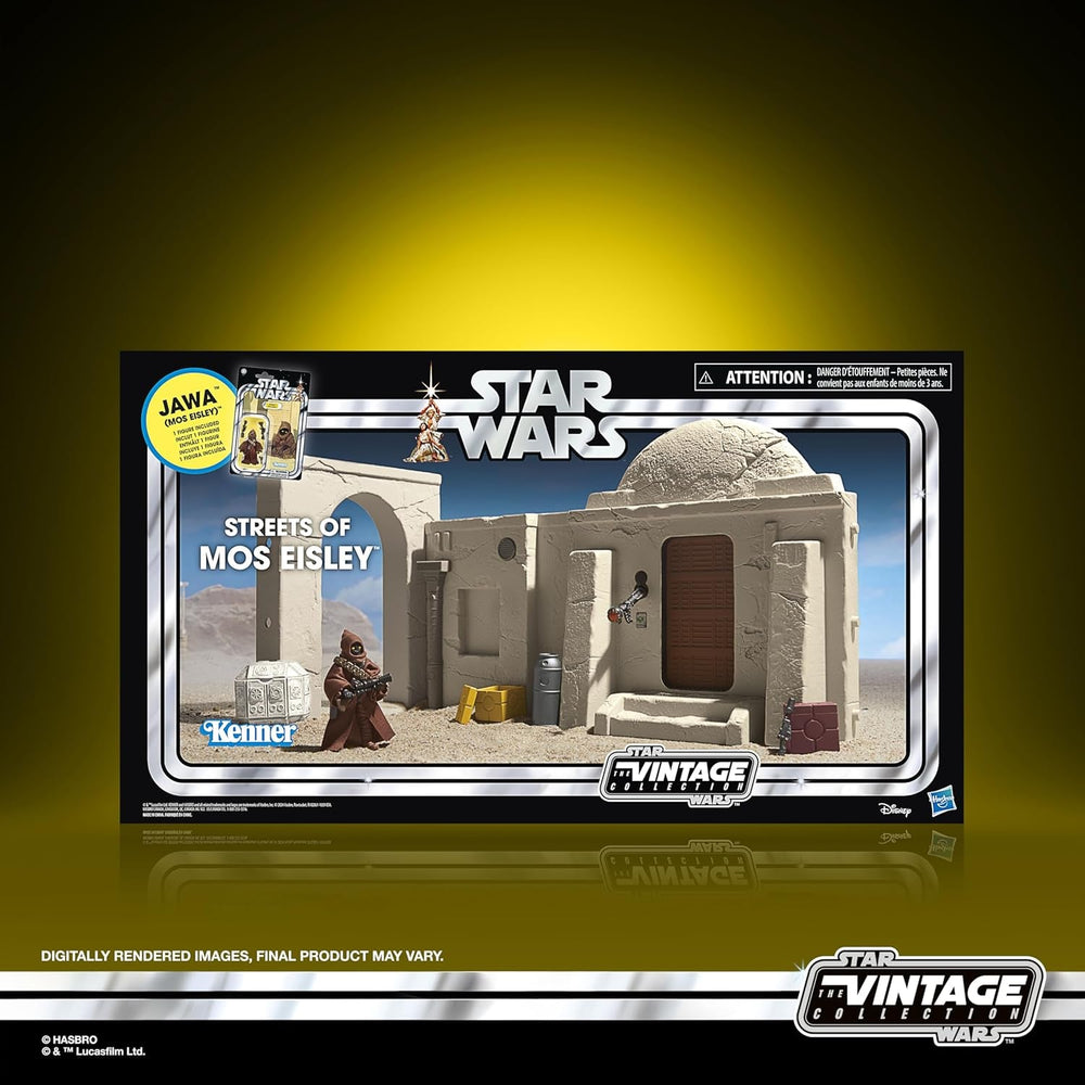 Star Wars Colecția Vintage Străzile din Mos Eisley, Star Wars: O nouă speranță Set de figuri de acțiune (scara figurii 9,5 cm) Action figures Naty Shop
