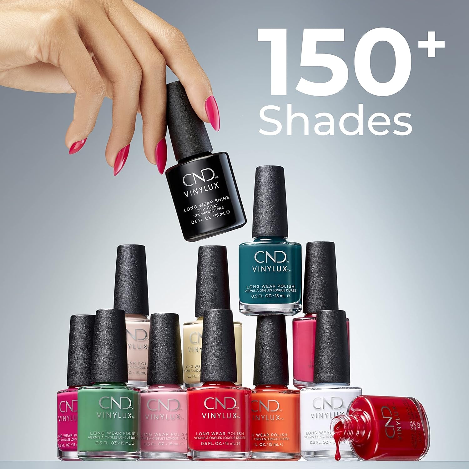 CND Vinylux - Esmalte de uñas de larga duración - Esmalte de uñas clásico - Salvia dorada #433 15 ml