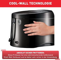Freidora Tefal Maxi, Tecnología Cool Wall, 1,2 Kg, termostato regulable Electrodomésticos Naty Shop
