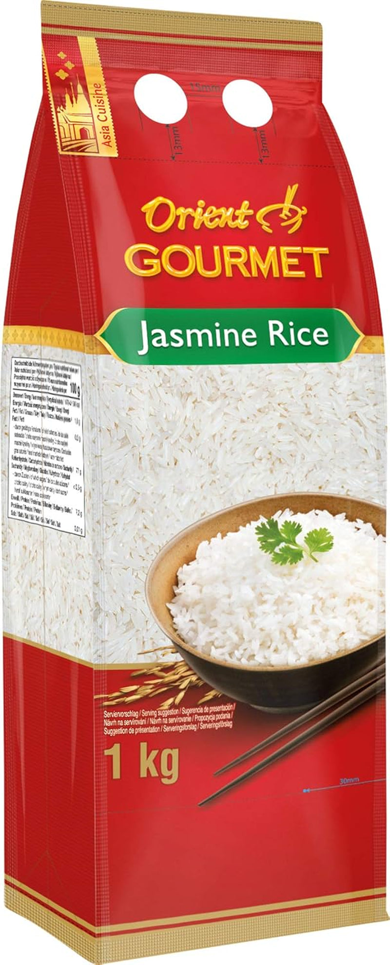 Arroz GOURMET con jazmín 100%, 1 kg